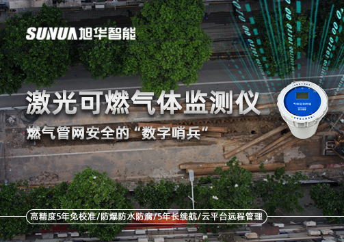 燃气管网安全的“数字哨兵”：激光可燃气体监测仪