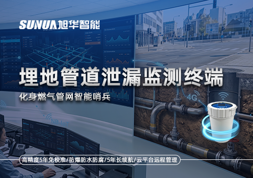 阀井、地下管网全覆盖：埋地管道泄漏监测终端化身燃气管网智能哨兵